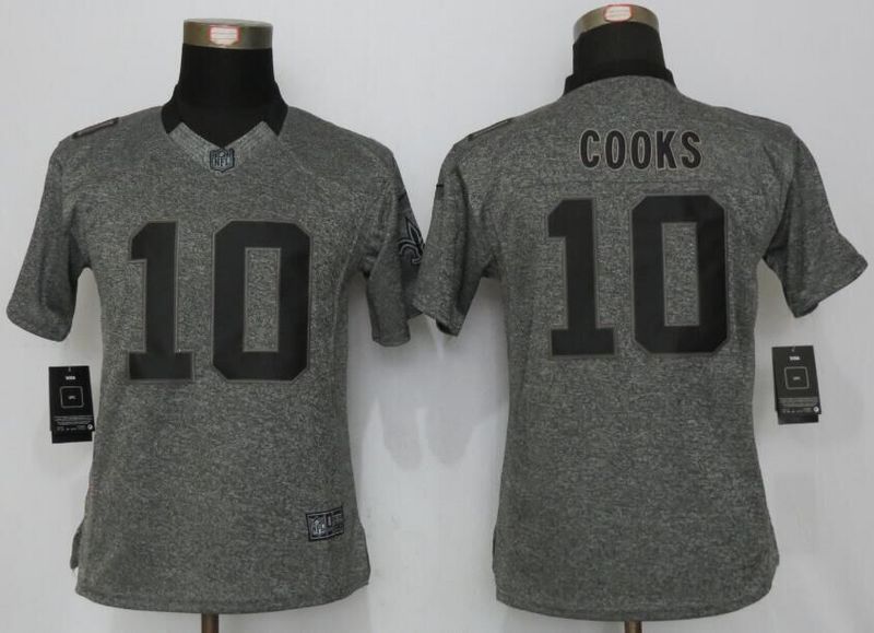 women Gray Limited Jersey-028